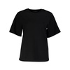 Black Cotton T-Shirt with Exclusive Print