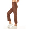 Women's Cigarette Pants with American Pocket