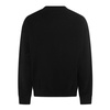 Black Cotton Logo Sweater