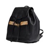 Mixed Material Backpack for Women