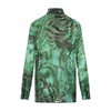 Green Malachite Satin Shirt