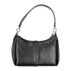 Black Women's Handbag with Zip Closure