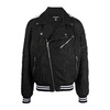 Casual Bomber Jacket with Ribbed Trims