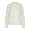 Elegant Feminine Blouse with Embroidery