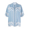 Exquisite Embroidered Cotton Shirt