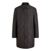 Black Drill Coat Modern Style