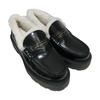 Dior Leather Logo Loafers