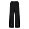 Black Zip Detail Trousers