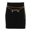 Black Chain-Link Skirt