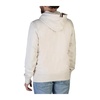 Cotton Sweatshirt with Long Sleeves and Fixed Hood