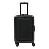 Stylish Zippered Plain Suitcase with Logo