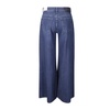 Wide-leg Stretch Denim Trousers