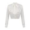 Ivory Shirt Elegant Style