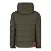 Men's Down Jacket with Horizontal Quilting