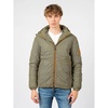 Reflective Quilted Jacket with Detachable Hood