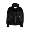 Black Nylon Bomber Jacket - Trendy Must-Have for Winter