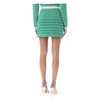 Chic Rope Knit Mini Skirt