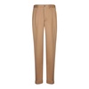 Beige Tailored Trousers for Men