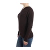 Cavalli Brown knitted wool sweater