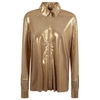 Golden Stretch Shirt with Lam Effect