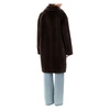 Ash Brown Eco Mink Jacket