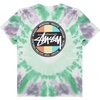 Reggae Dot Tie Dye Tee Green