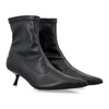 Black Closed Toe Ankle Boot