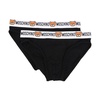 Black Teddy Bear Waistband Briefs