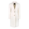 White Coat Slim Fit Wool Blend