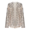 Silver Sequin Embellished Jacket