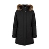 Black Coats with Zipper and Snap Closure