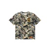 Camouflage Tee - Green/White Cotton