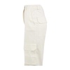 White Canvas Trousers Model 24FE1940