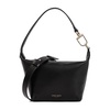 GIORGIO ARMANI Black Nappa Lamb Leather Shoulder & Crossbody Bag for Women