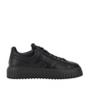 Black Sneakers with Memory Foam Insole