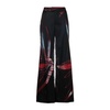 Abstract Pattern Wide-Leg Trousers