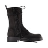 Maxim Ankle Boots in Black Leather