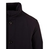 Blue Zipper and Button Front Coats