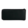 Leather Wallet with Zip Closure