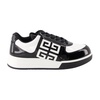 G4 Logo Low-Top Sneakers in Patent Calf Leather