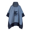 Pegaso-jacquard fine-knit cape