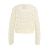 White Crochet Cardigan AW24