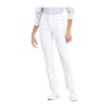 724 High Rise White Jeans