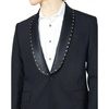 Studded Wool Blazer