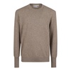 Luxurious Neutral Cashmere Sweater