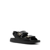 GIVENCHY 4G-Motif Flat Leather Sandals for Women in Black