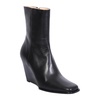 Elegant Ankle Boots with Unexpected Dimensions and Dynamic Colors