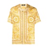 Barocco Print Silk Shirt