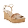 Leather Buckle Closure Women's Sandals