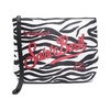 Zebra Print Wrist Strap Bag